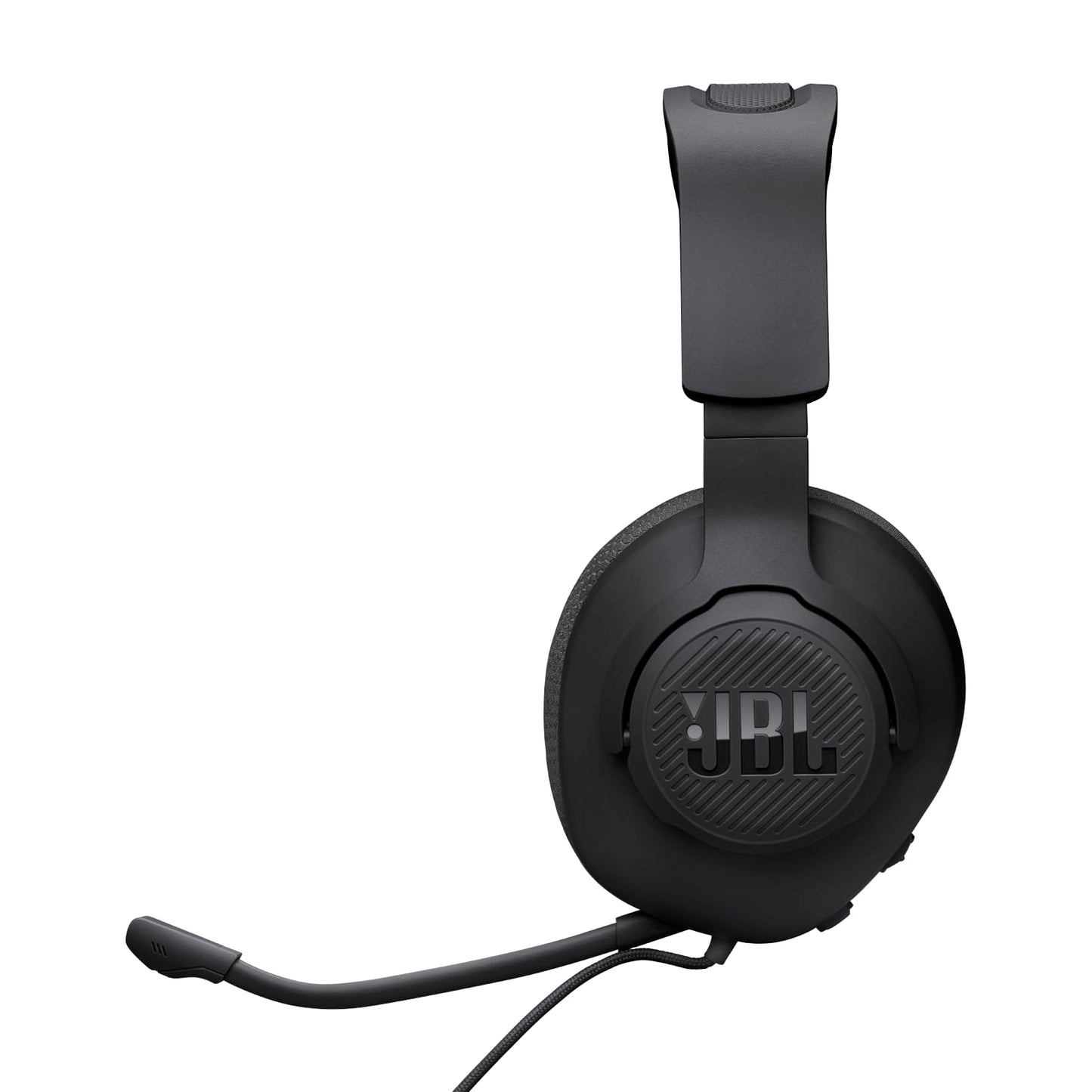 JBL Quantum 100M2 Wired Over-Ear Gaming Headset with JBL QuantumSOUND Signature, 3.5mm jack, multi-platform compatibility and detachable microphone with mute option, black - JBLQTUM100M2BLK