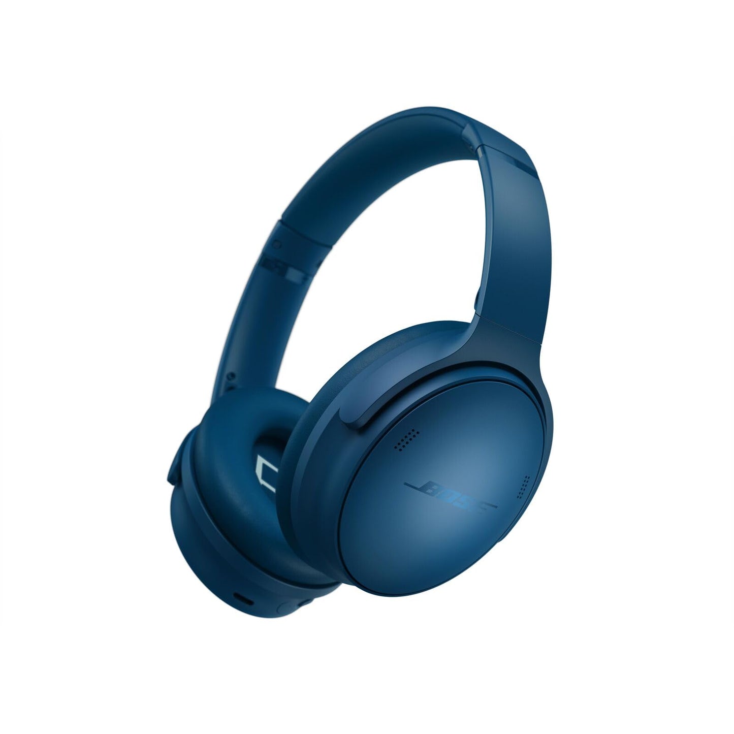 Bose QuietComfort wireless headphones with microphone and noise canceling, Bluetooth over-ear headphones, audiophile headphones, on-ear headphones with noise canceling, up to 24 hours of battery life, twilight blue - 884367-1600