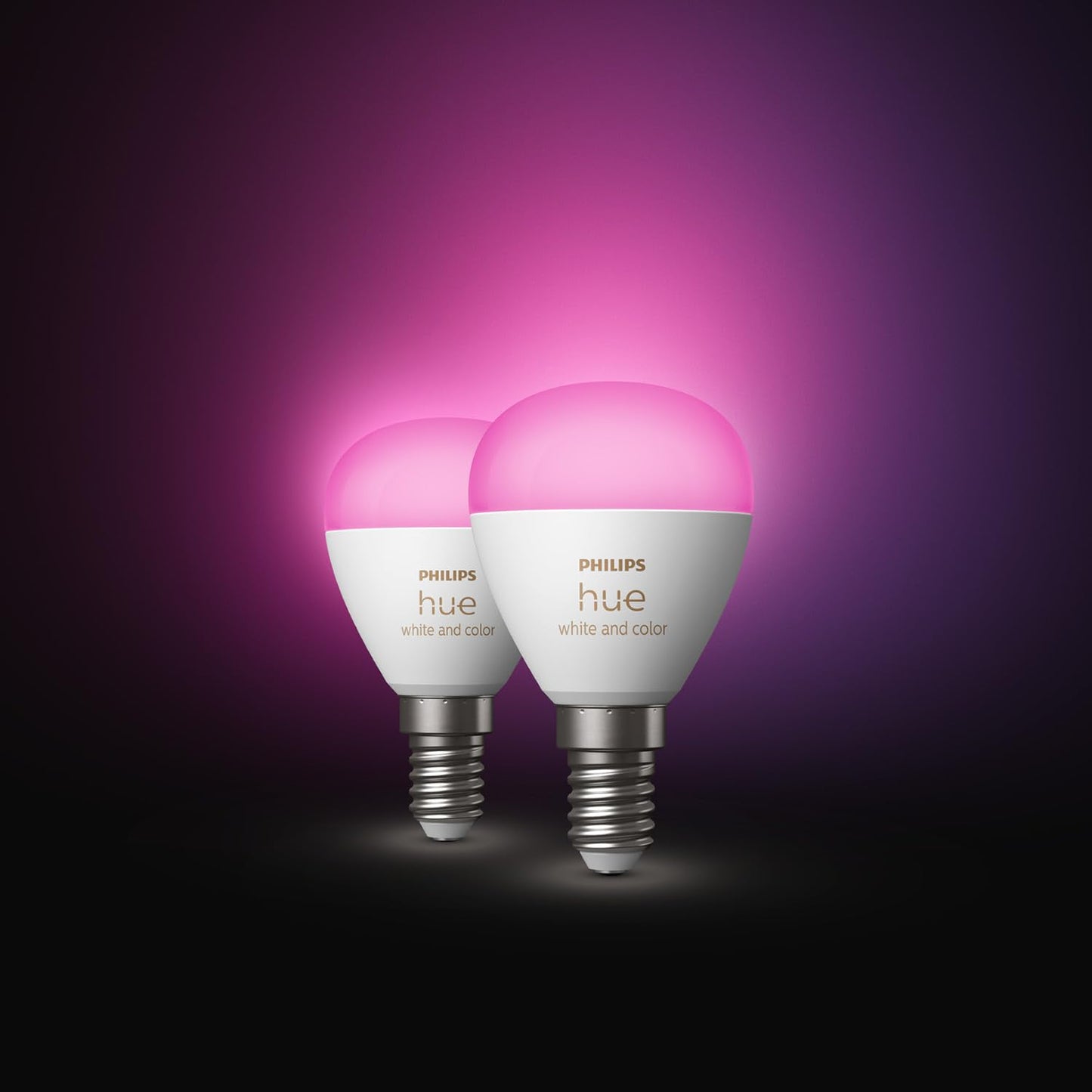 Philips Hue White and Color Ambiance Luster E14 2-pack (929003573602)
