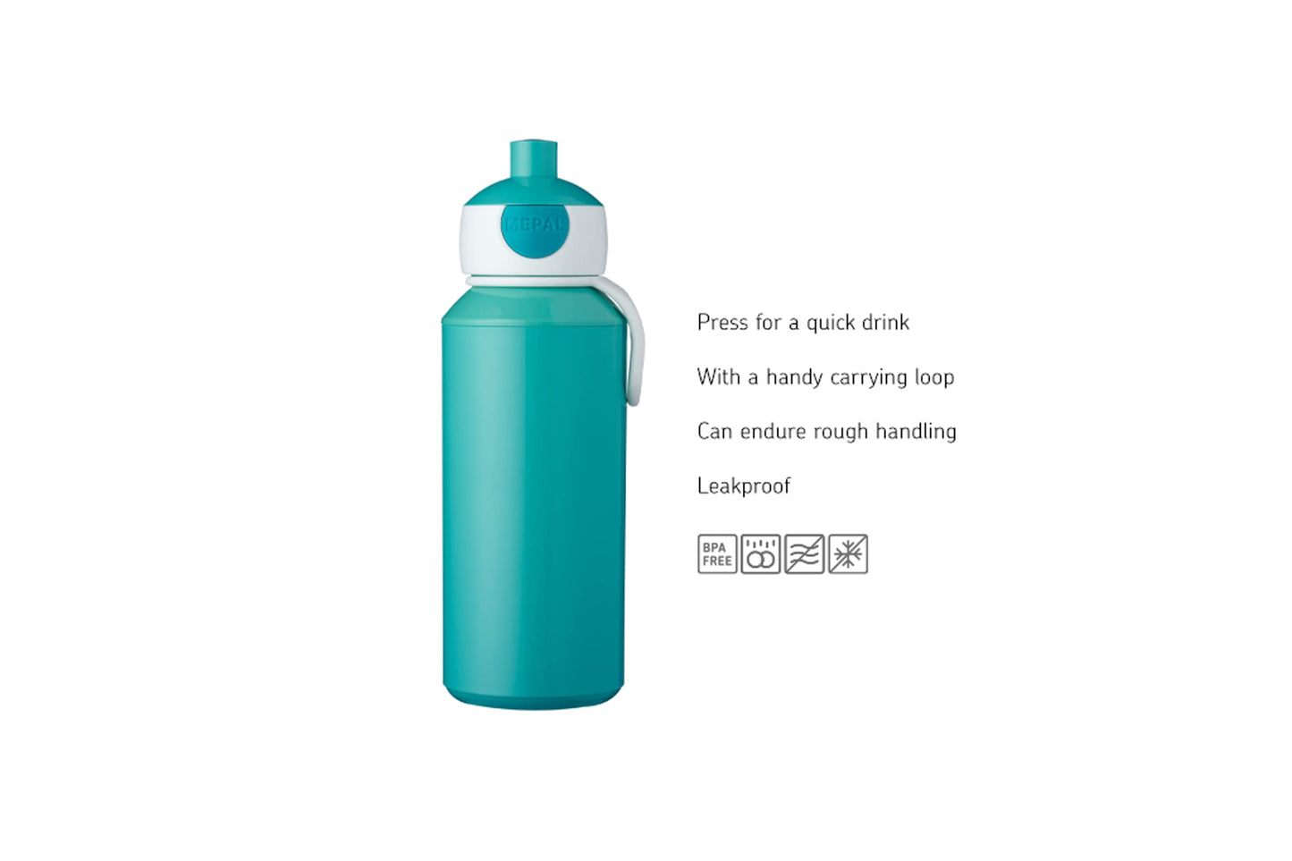 Mepal Campus Avengers break set - drinking bottle and lunch box with bento insert - ideal for school and leisure - dishwasher safe, 1150 ml - 107410165395