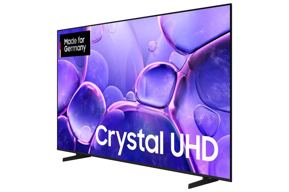 Samsung Crystal UHD U8079F 4K 75 inch (189 cm) LED TV, optimized for football and gaming, Crystal Processor 4K, SmartThings, AI Upscaling, Knox Security, Free Content, Smart TV - GU75U8079FU