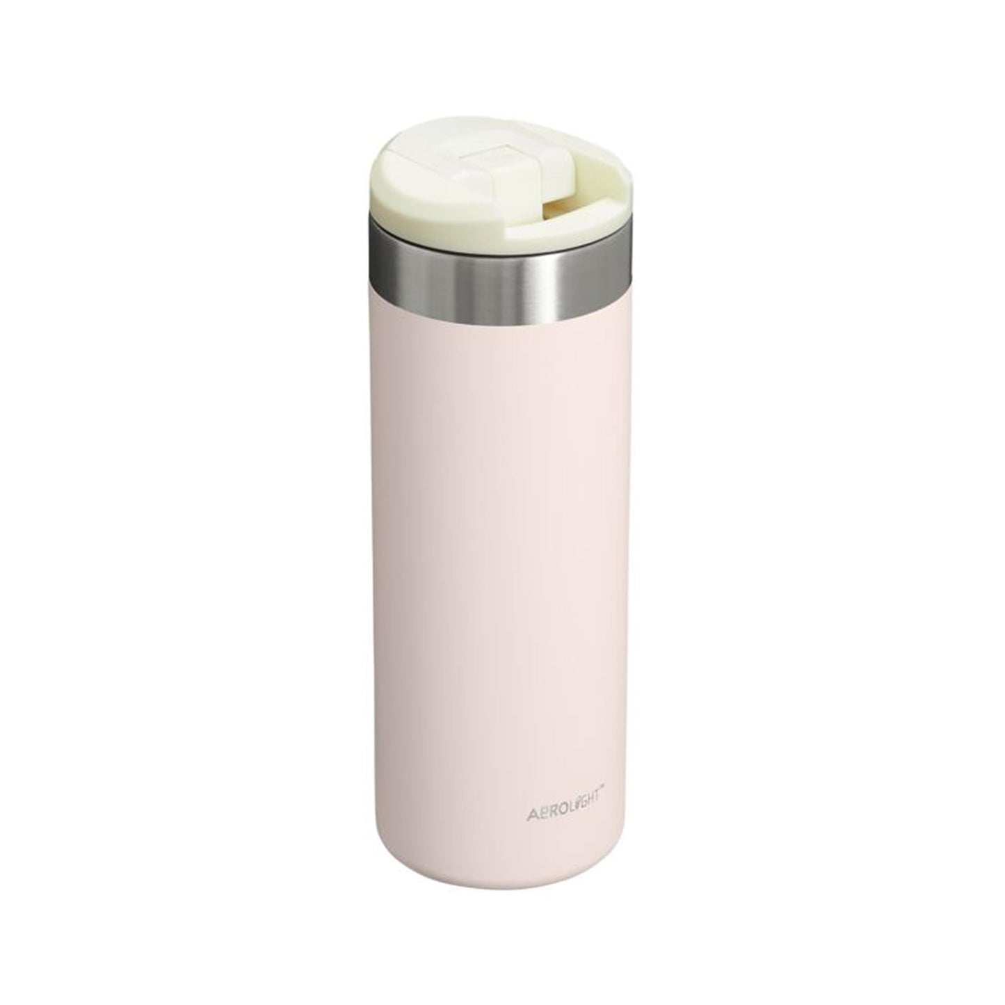 Stanley 1913 Aerolight Transit Thermo Mug 0.47L - Keeps Hot for 6 Hours - Dishwasher Safe - Coffee Mug To Go Leak-Proof - Compatible with Common Car Drink Holders - Thermos Flask - Rose - 100000107946