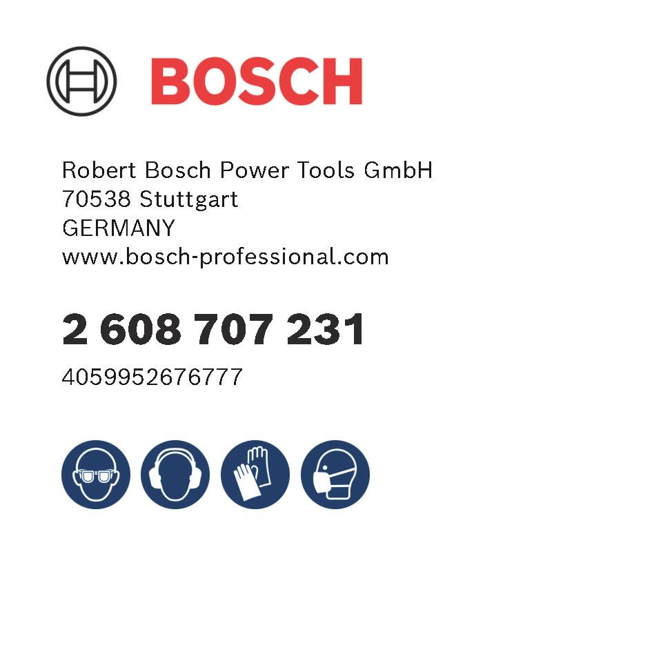 Bosch 10x PRO SDS plus-5X Hammer Drill, 5.5×100×160 mm - 2608707231