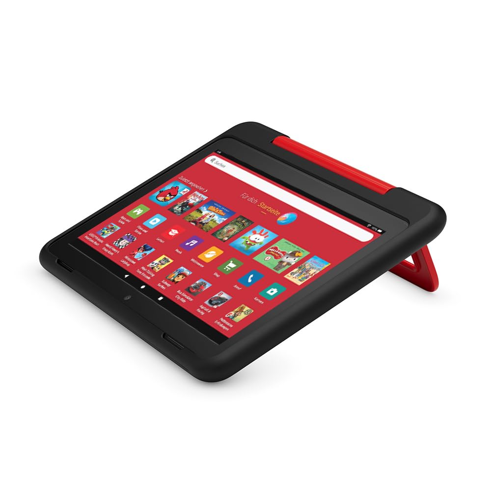 Amazon's new child-friendly case for the Fire HD 8 tablet (only suitable for 12th generation tablets), Marvel Avengers design - 53-036069