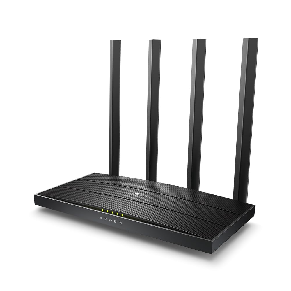 TP-Link Archer C6 dual band gigabit WiFi router (867Mbit/s 5GHz + 300Mbit/s 2.4GHz, 4 Gigabit LAN port, MU-MIMO, IPTV, does not support DSL function - ARCHER
