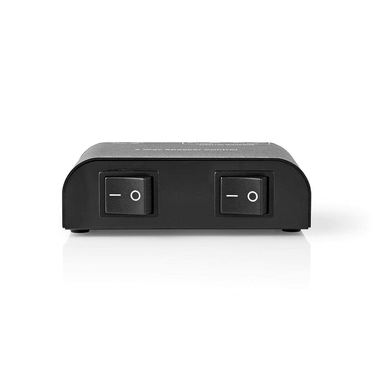 Nedis - Unități de control pentru difuzoare - 4 căi - Terminal de conectare - Negru - ASWI2604BK