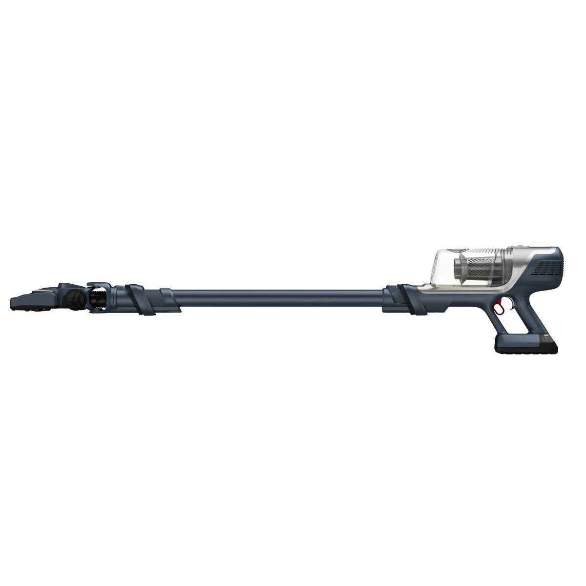 Rowenta X-Pert 6.60 Cordless Vacuum Cleaner, 100 W power, 45 min runtime, bagless, LED brush head, removable battery, 0.55 l container, includes crevice tool and wall mount, gray, RH6836EO