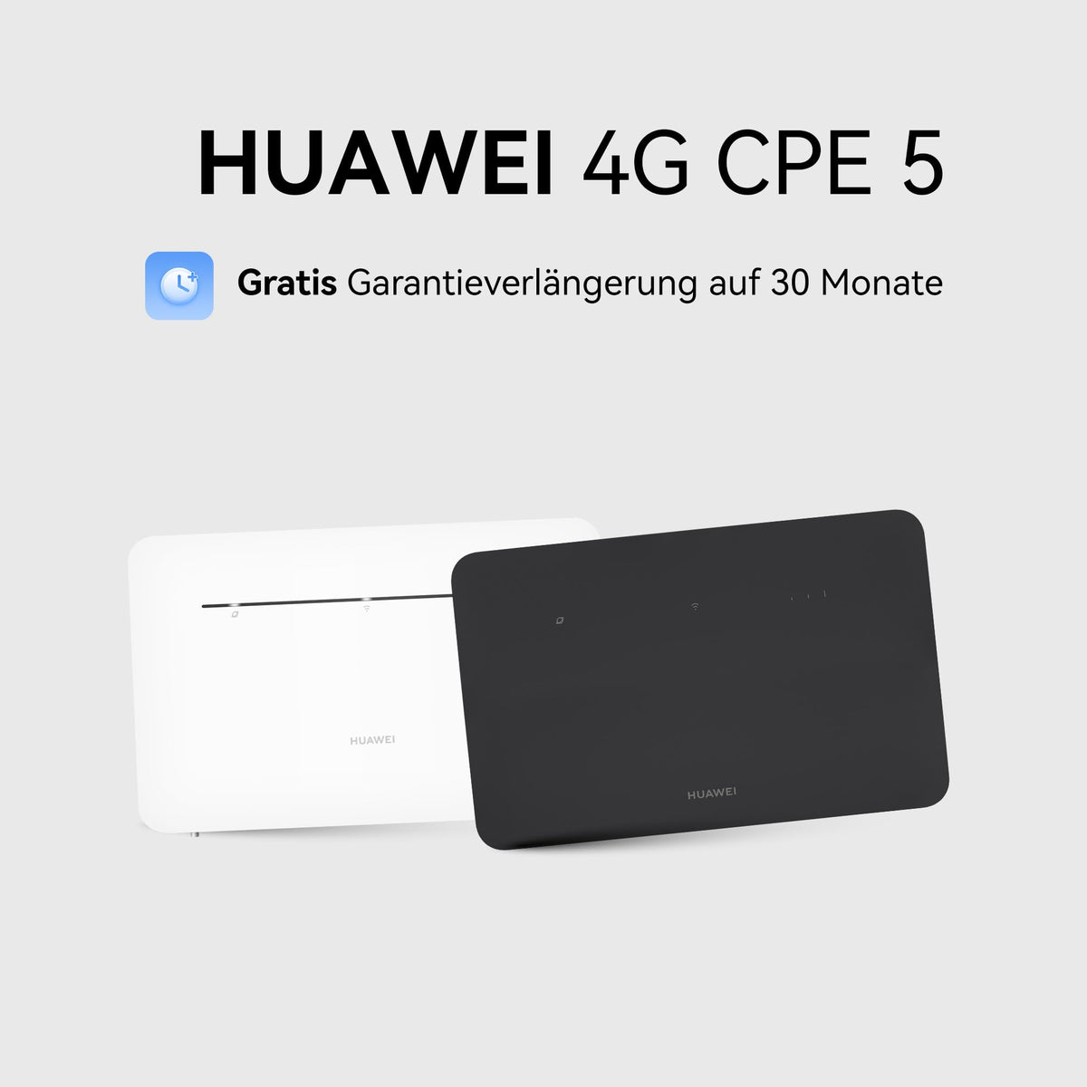 HUAWEI 4G CPE 5, LTE WLAN Router with 400 Mbit/s, Wi-Fi 6, White - B636-336