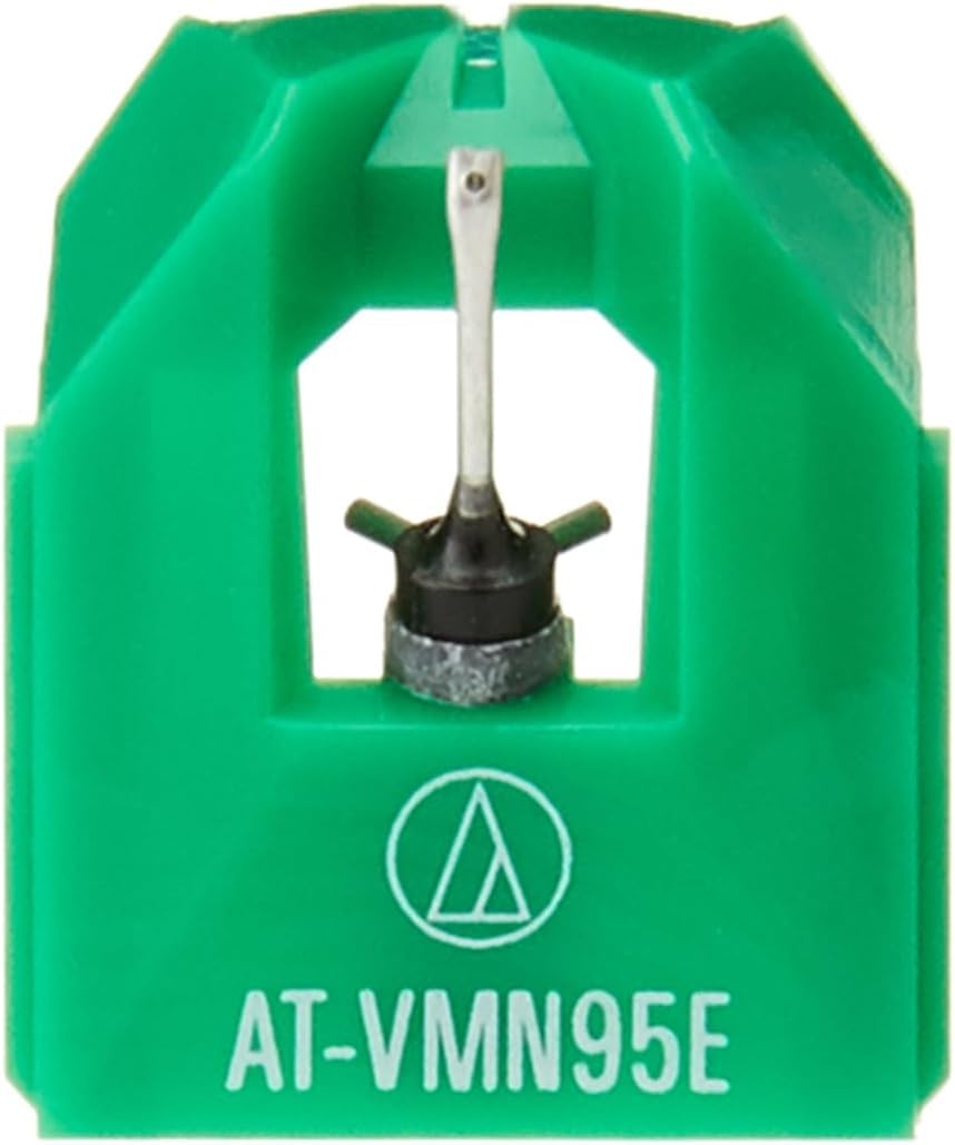 Audio-Technica VMN95E VM95 Series Replacement Needle Elliptical Green - AT-VMN95E