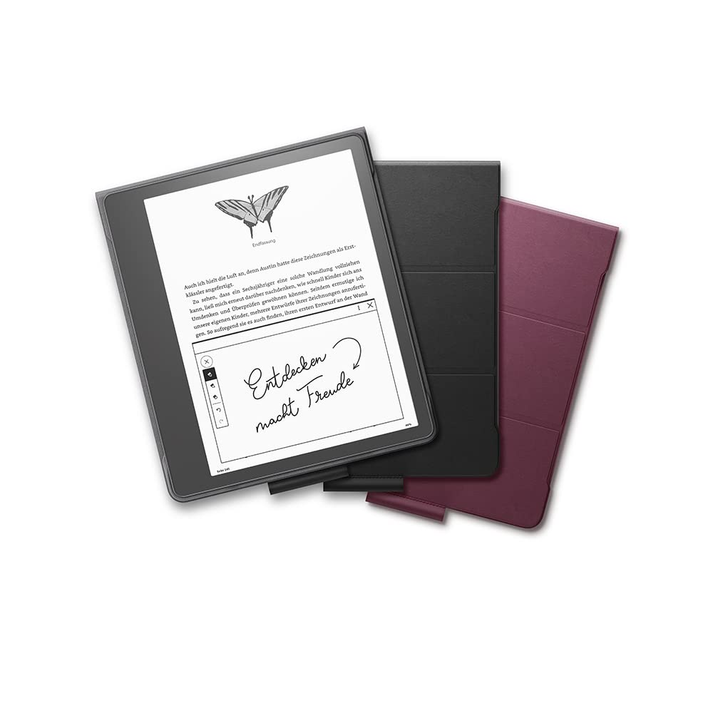 Amazon Kindle Scribe Flip Case with Magnetic Attachment | Slim protective case | Premium leather - 53-100078