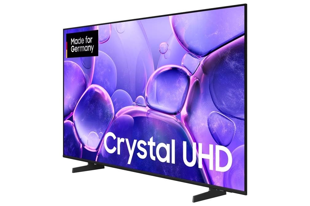 Samsung Crystal UHD U8079F 4K 43 inch (108 cm) LED TV, Crystal Processor 4K, MetalStream Design, SmartThings, AI Upscaling, Gaming Hub, Knox Security, Free Content, Smart TV - GU43U8079FU