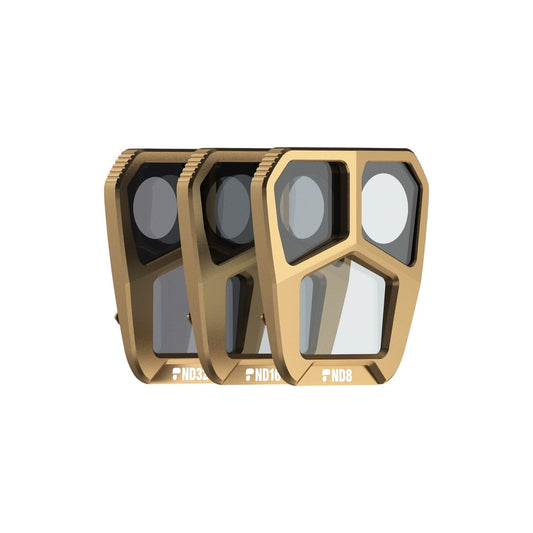 PolarPro - DJI Mavic 3 Pro - Shutter Collection - ND8, ND16, ND32 - Lightweight Aluminum - Cinema Series Glass - M3PRO-Shutter