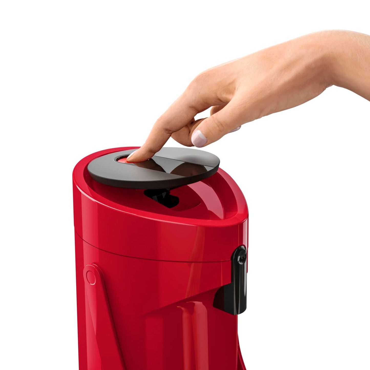 Emsa Ponza pump vacuum jug, thermos bottle, 1.9l capacity