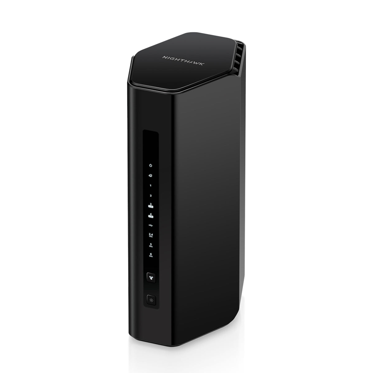 NETGEAR Nighthawk Tri-Band WiFi 7 Router (RS300) – Security features, BE9300 WiFi speed (up to 9.3 Gbps) – covers up to 185 m², supports 100 devices – 2.5 GB internet connection - RS300-100EUS