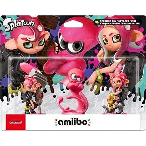 Nintendo AMIIBO: Splatoon 2 - Octoling Boy/Octopus/Octoling Girl (Triple Pack) (Multi) - 2007966