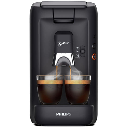 PHILIPS Senseo Maestro coffee pad machine - Intense Plus technology, high-quality espresso quality, environmentally friendly design, 1.2L water tank, memo function, descaling indicator (CSA260/60)