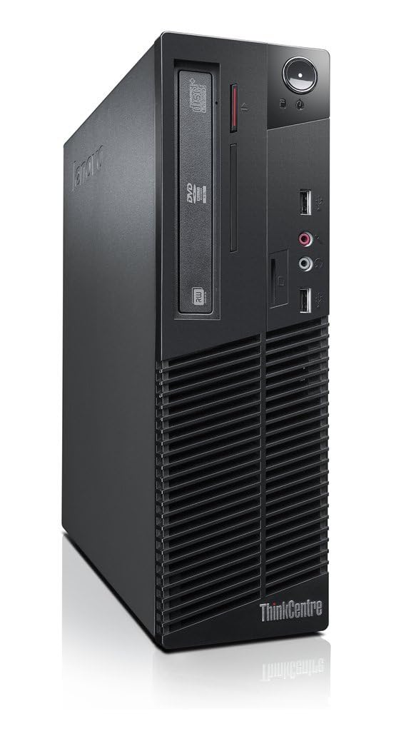 Lenovo ThinkCentre M73 SFF Desktop Computer PC, Intel Core i3-4130, 8GB RAM, 256GB SSD, WiFi, Bluetooth, US QWERTY Keyboard, Windows 11 Pro (Refurbished)