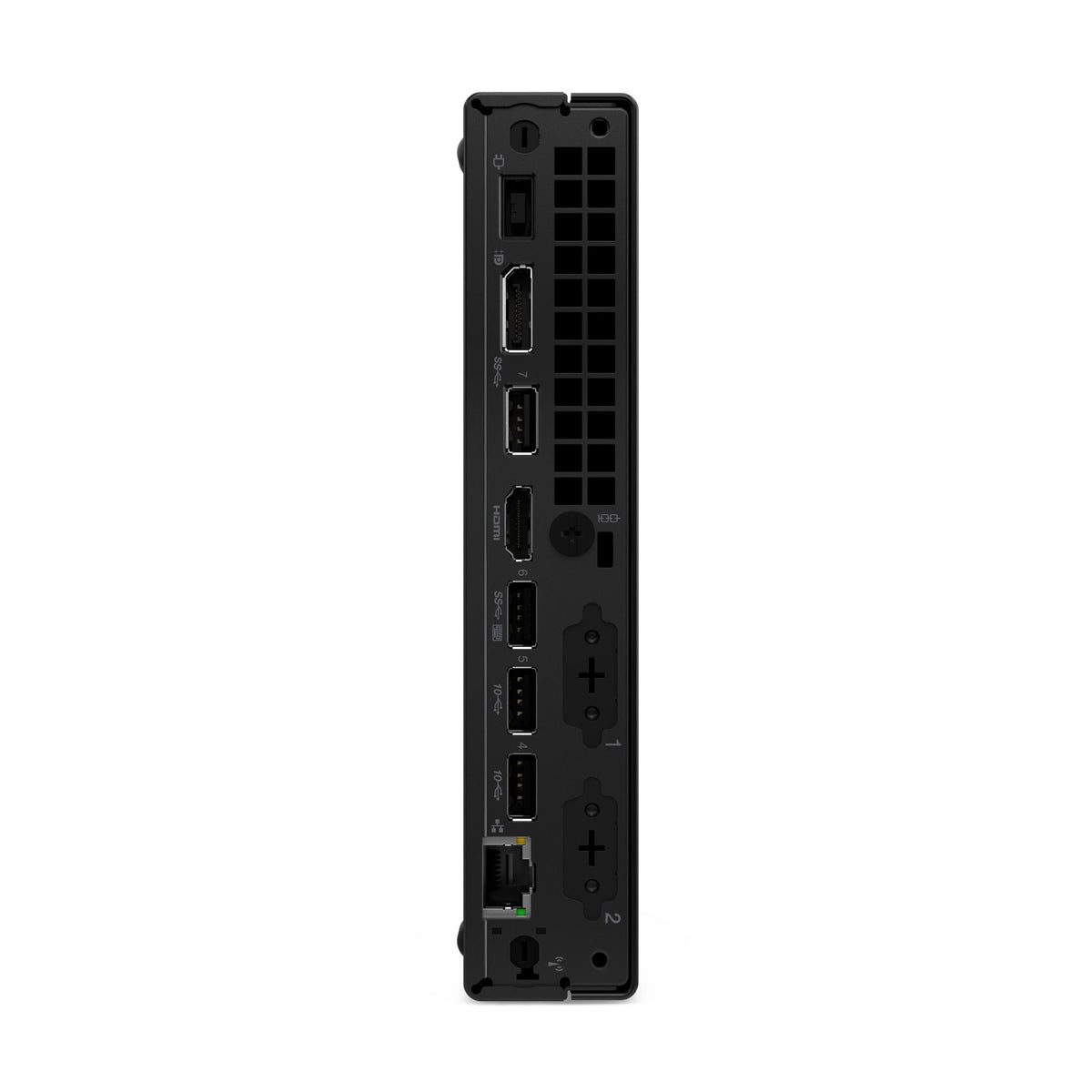 Lenovo ThinkCentre M70q Gen 6 13HA - Tiny - Core Ultra 7 265T - RAM 32 GB - SSD 512 GB - TCG Opal Encryption, NVMe - Intel Graphics - 1GbE, Bluetooth 5.2, Wi-Fi 6 - WLAN: 802.11a/b/g/n/ac/ax - 13HA001KGE