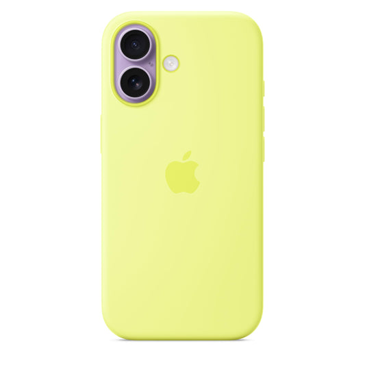 Apple iPhone 17 Silicone Case with MagSafe - Neon Yellow  - MGEV4ZM/A