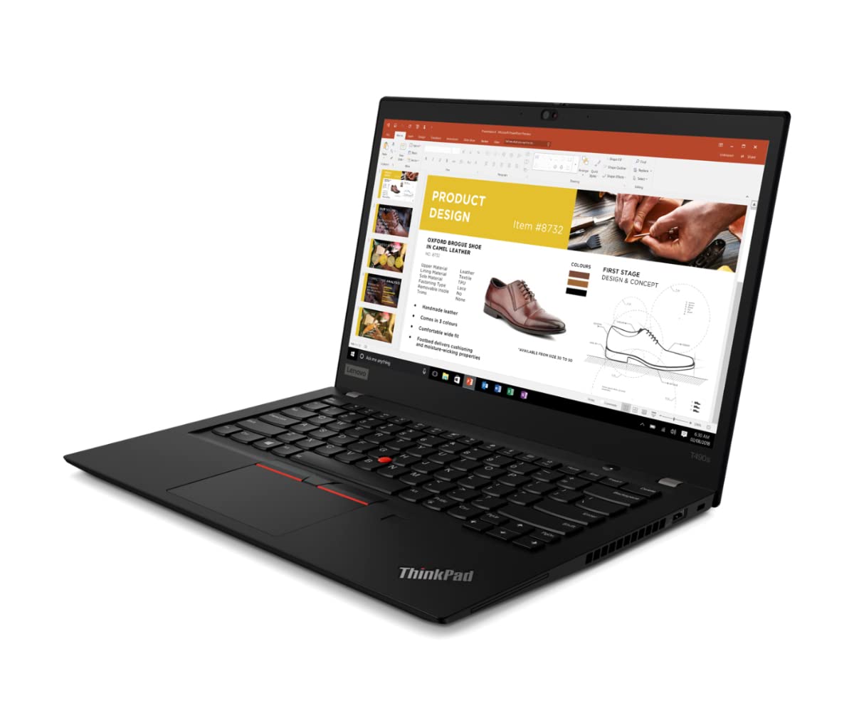 Lenovo ThinkPad T490s 14 Inch 1920x1080 Full HD Intel Core i5 8265U 256GB SSD Hard Drive 8GB Memory Windows 11 Pro Webcam Notebook Laptop (Refurbished) - 10006819