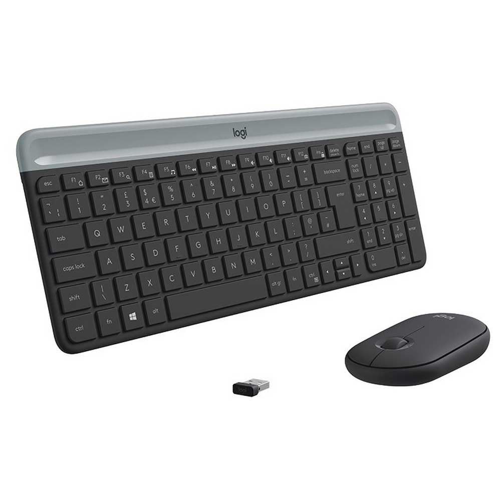 Logitech MK470 Slim Combo Wireless Keyboard-Mouse Set - 920-009188