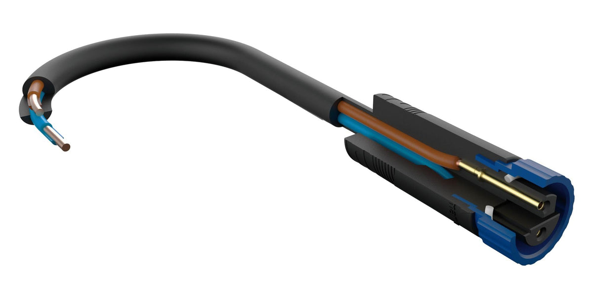 Paulmann lighting system Plug&Shine connection cable 500 cm 93927 black 24 V - 939.27