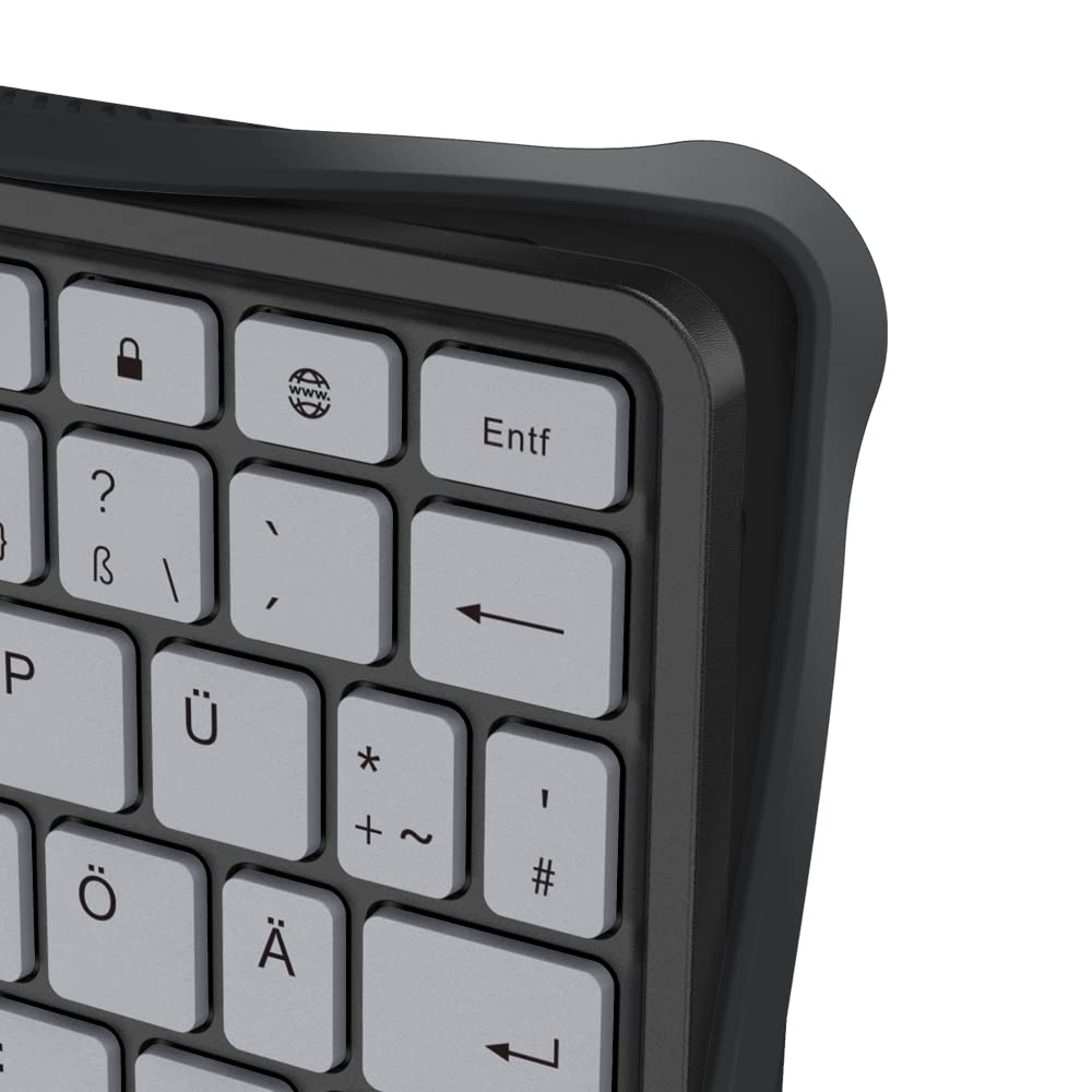 Made for Amazon Kids Black Wireless Bluetooth Keyboard for Fire HD 10 Kids and Kids Pro Tablets - KAW0004