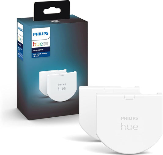 Philips Hue Wall Switch, Smart Switch, 2-Pack - 929003017102