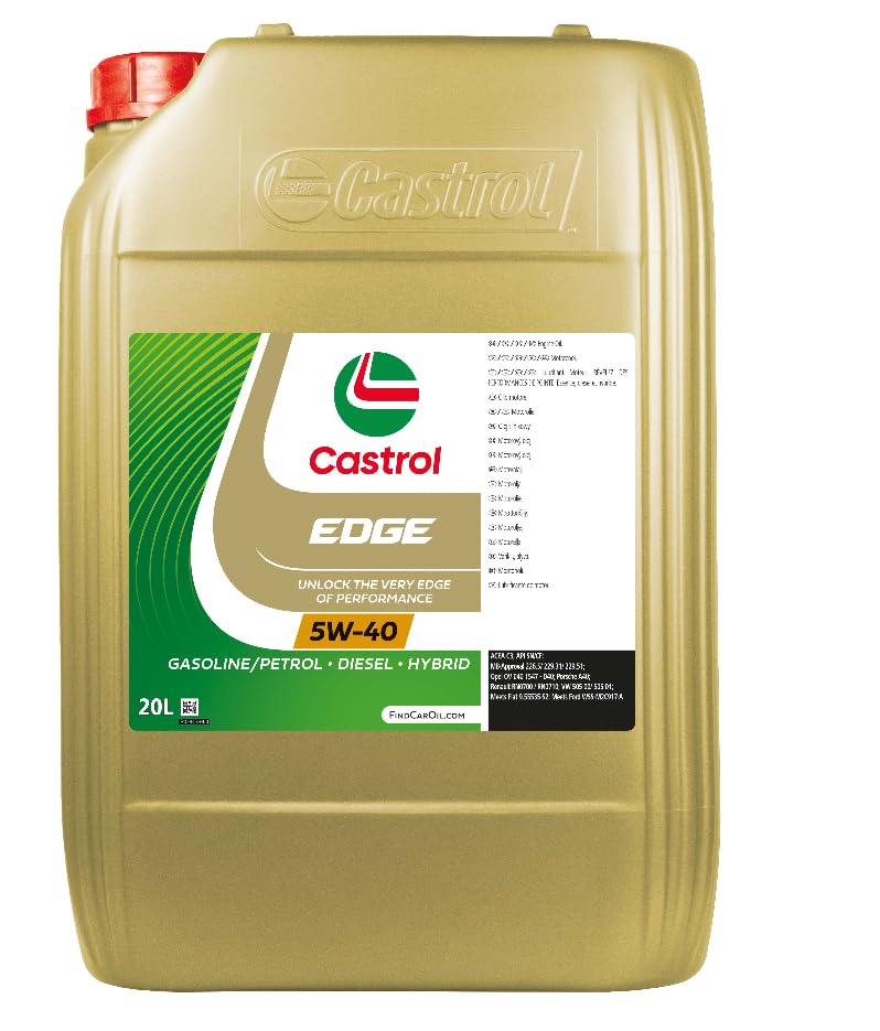 Castrol EDGE 5W-40 engine oil, 20L - 1535FD