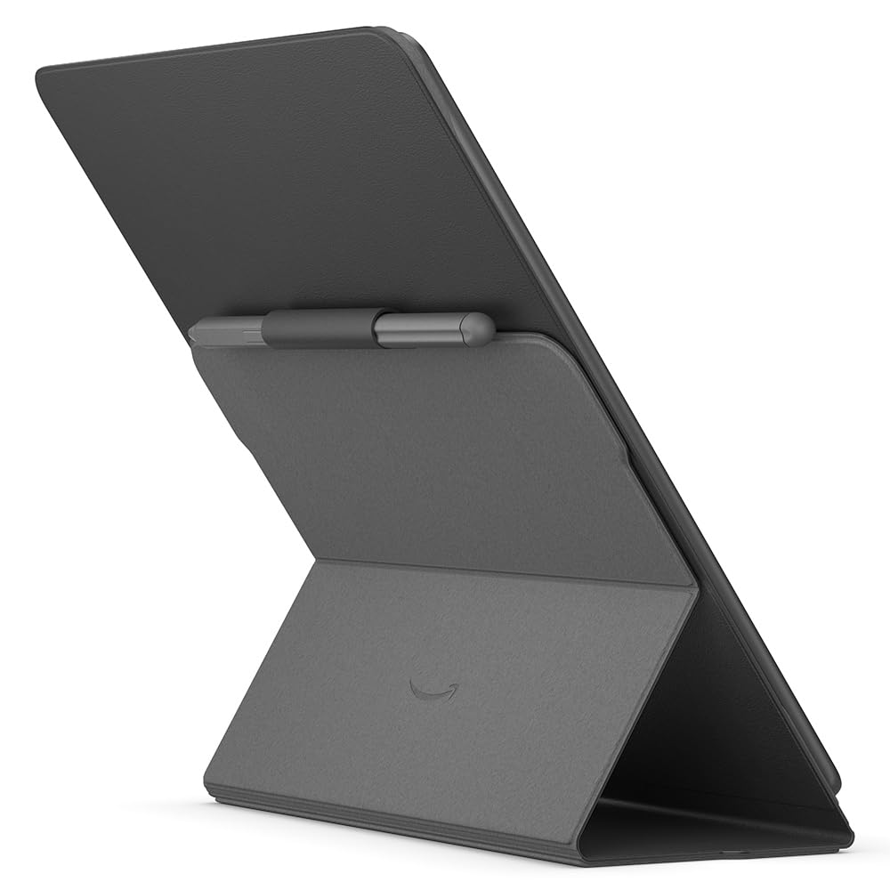 Amazon Kindle Scribe Flip Case with Magnetic Attachment | Slim protective case | Cover made from plant-based material - 53-100134