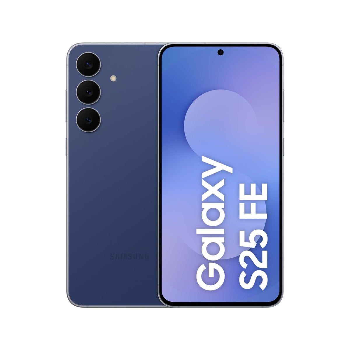 Samsung Galaxy S25 FE cu Galaxy AI, telefon cu Android, display FHD de 6,7 inch, cameră de 50 MP, 256 GB memorie, 8 GB RAM, baterie de 4.900 mAh, Navy, garanție de 3 ani de la producător [Exclusiv pe Amazon]