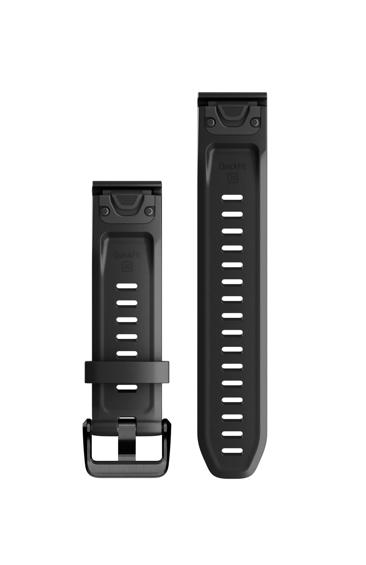Garmin Quickfit Band 20 mm, Silicone, Black - 010-13102-00