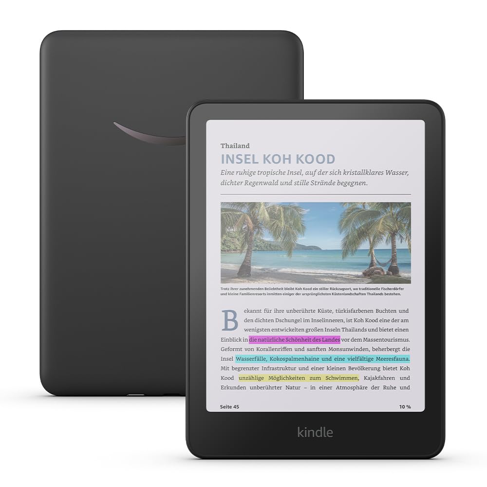 Amazon Kindle Colorsoft (latest generation) – With color display and front light with adjustable color temperature – 16 GB - SA58CB