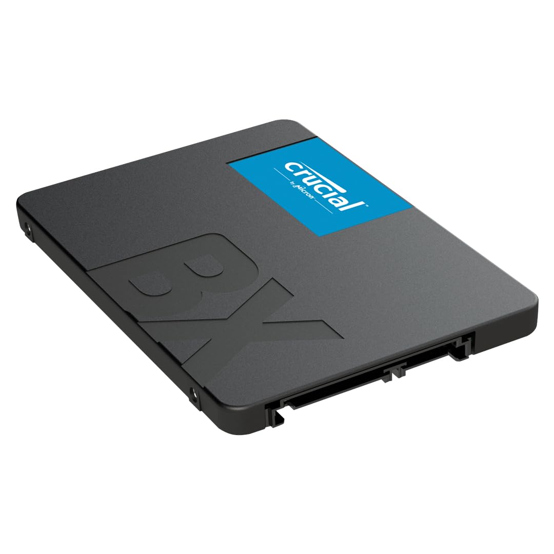 Crucial BX500 CT240BX500SSD1 240GB Internal SSD Solid State Drive (3D NAND, SATA, 2.5-inch)