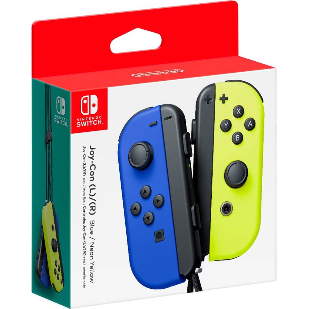 Nintendo Switch Joy-Con Pair Blue / Neon Yellow