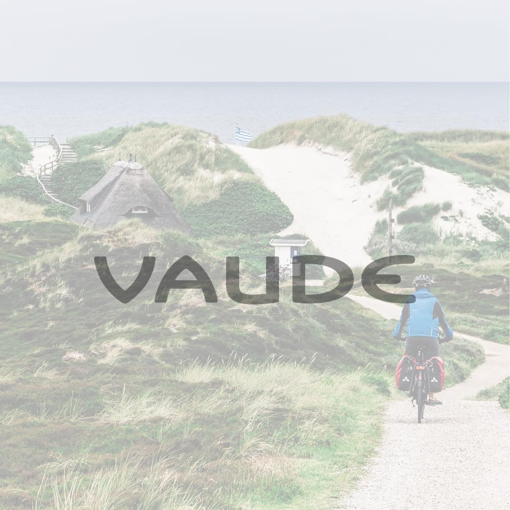 VAUDE bicycle bag for luggage rack Aqua Back Single 1 x 24 L in green, rear wheel bag waterproof, bicycle luggage rack bag at the back, easy attachment - Made in Germany - 12413