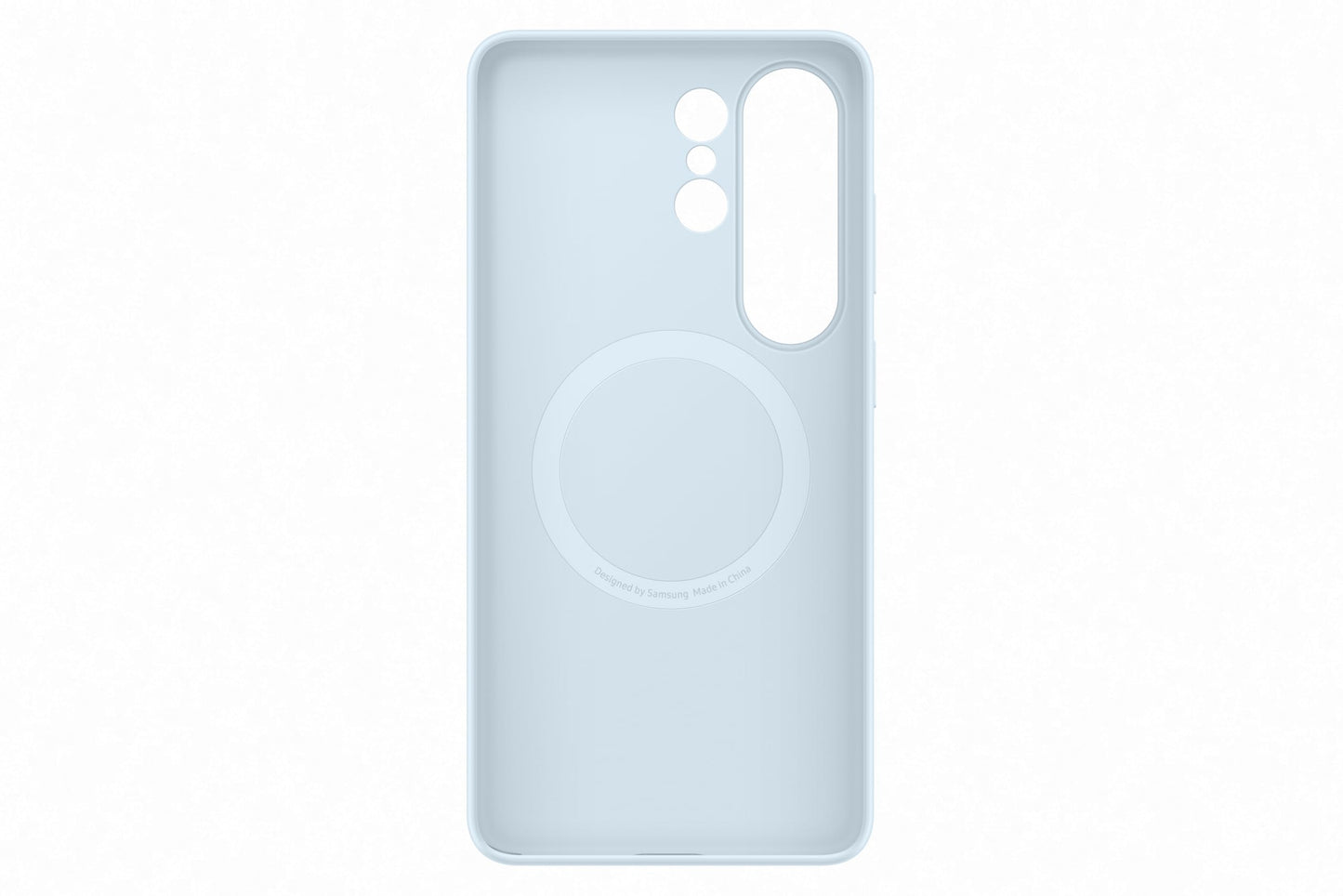 Samsung Silicone Magnet Smartphone Case EF-ES948, case for the Galaxy S26 Ultra, mobile phone case with magnetic ring for attaching accessories, silicone, protective case, shockproof, thin and easy to grip, light blue - EF-ES948CLEGWW