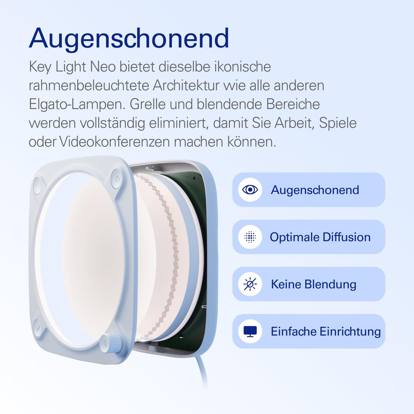 Elgato Key Light Neo without holder, studio light - 20LAL9901