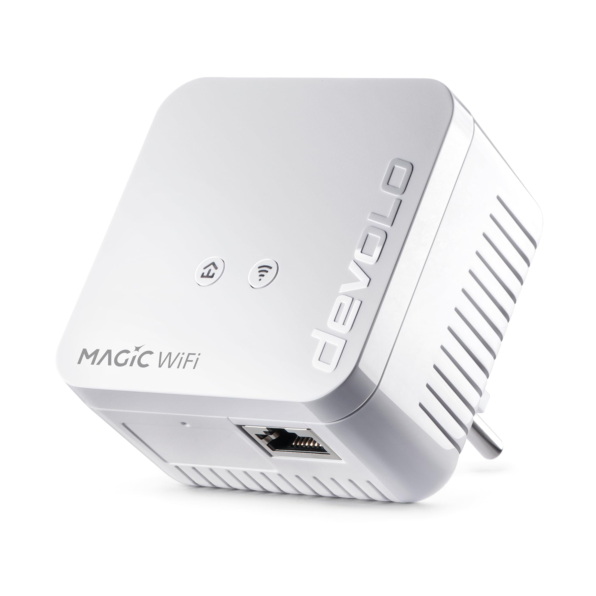 devolo Magic 1 WiFi mini expansion adapter, WiFi powerline adapter, up to 1,200 Mbit/s, WiFi amplifier, 1x LAN connection, dLAN 2.0, white - 8560