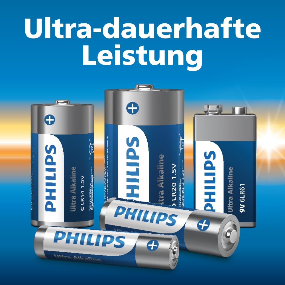 Philips Ultra Alkaline AA 40-Pack LR6E40BB/01