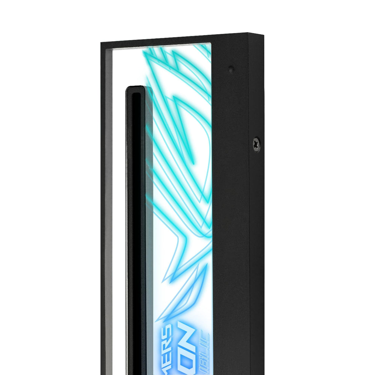 ASUS ROG Strix ARGB graphics card holder (GPU holder, AURA Sync ARGB lighting, adjustable size, easy installation, compatible with ATX cases, black) - ASUSTeK