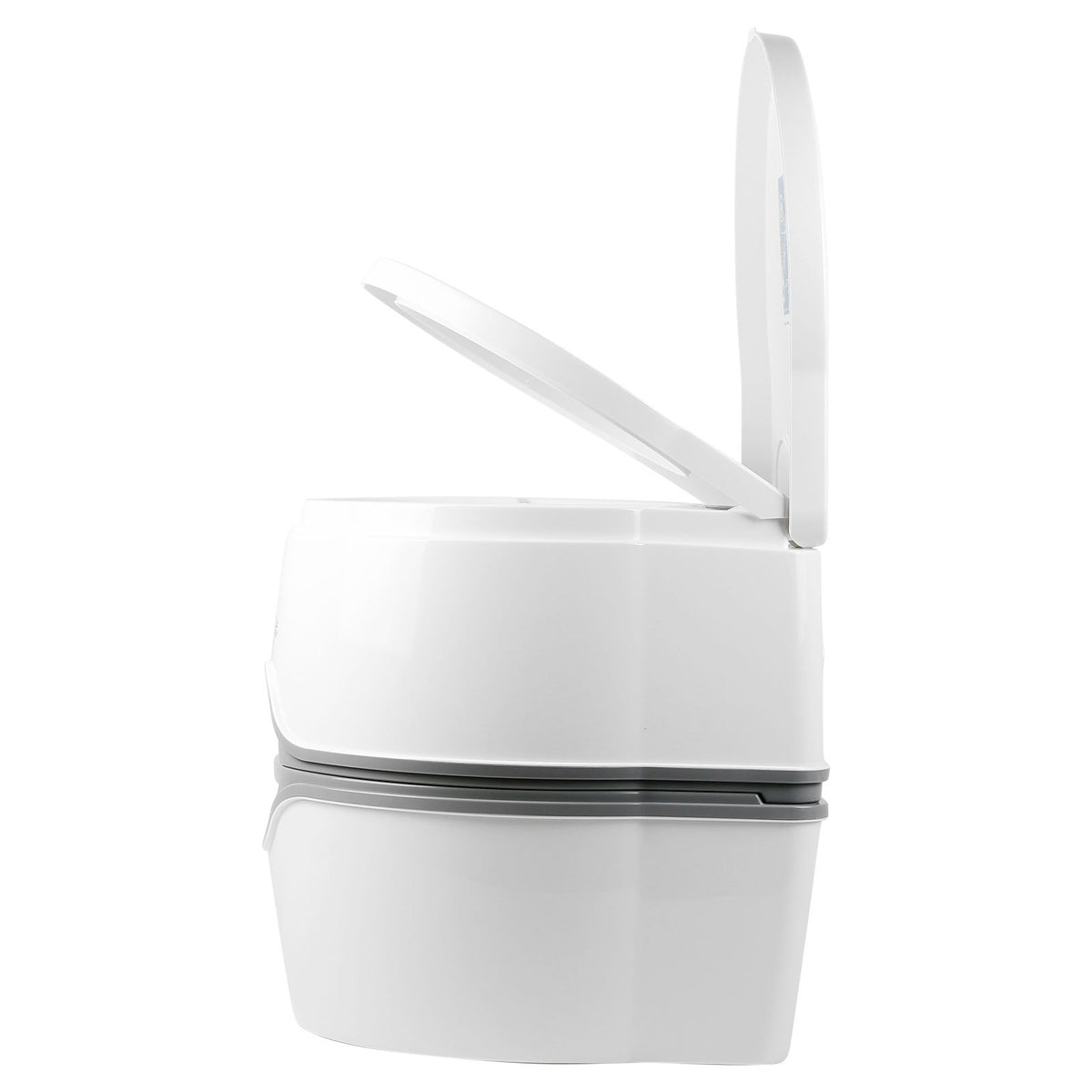 Thetford 92820 Porta Potti 565P Toaletă portabilă Qube, Alb-Gri, 448 x 388 x 450 mm