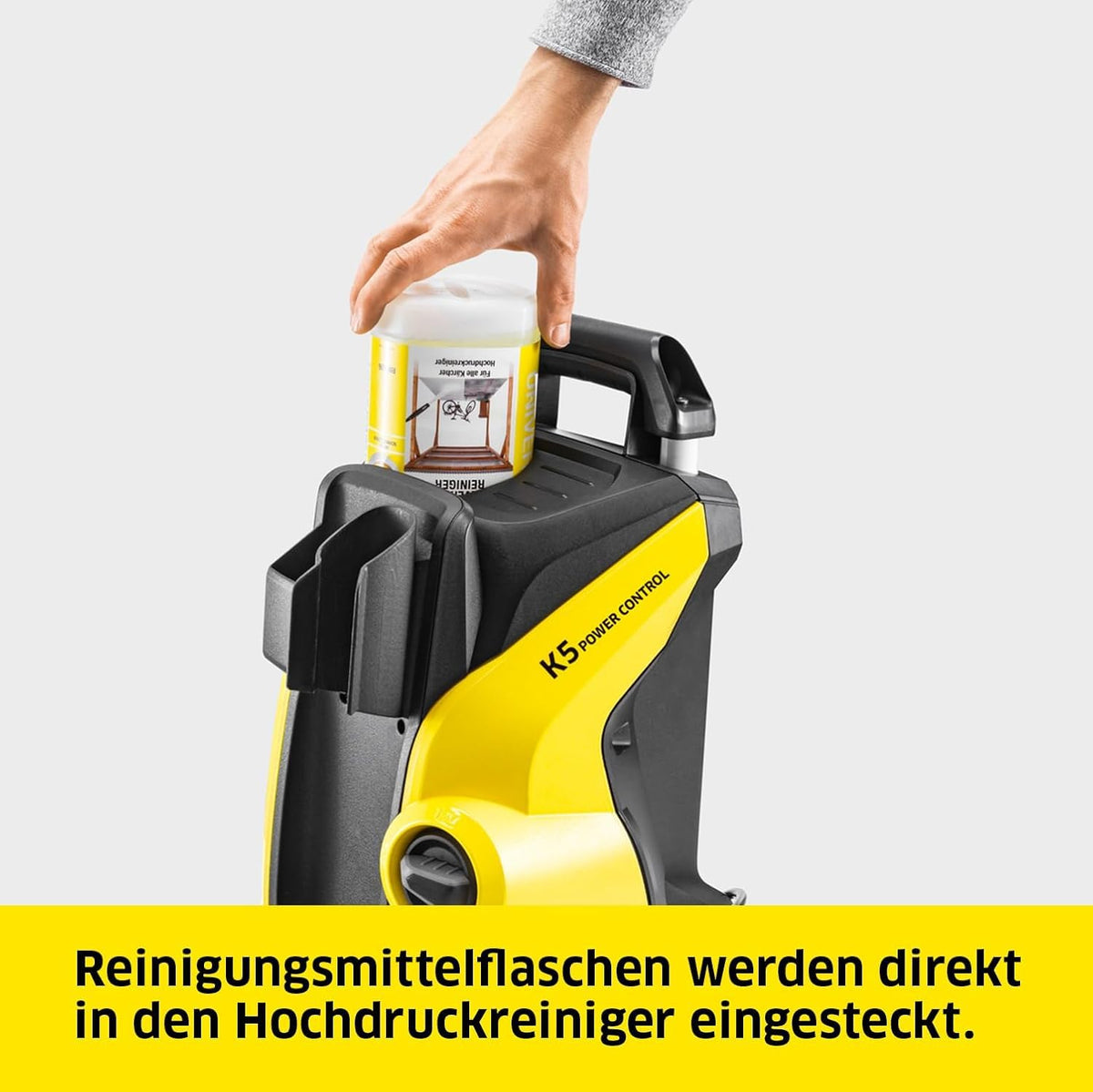 Kärcher High Pressure Cleaner K 5 Power Control, Pressure: max. 145 bar - 1.324-550.0