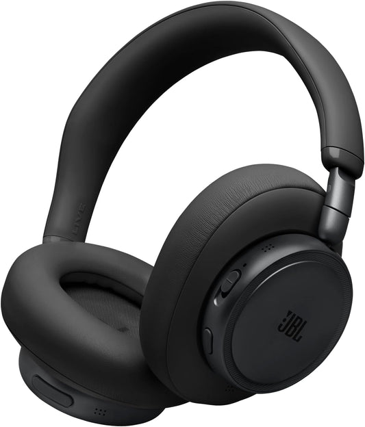 JBL Live 780NC Wireless Over-Ear Headphones with Noise Cancelling, Black - JBLLIVE780NCBLK
