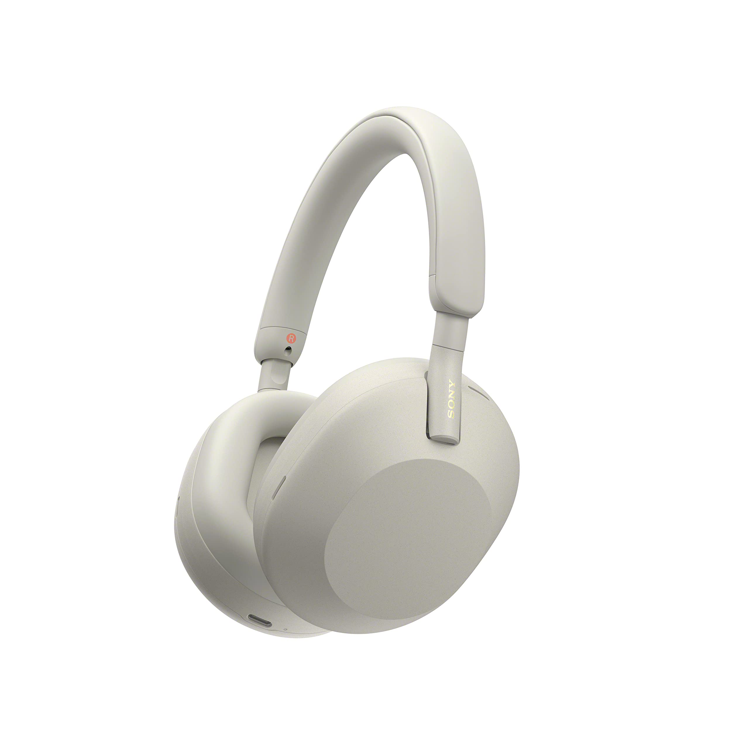 Sony WH-1000XM5 wireless Bluetooth noise canceling headphones (30h battery, touch sensor, Headphones Connect app, quick charging function, optimized for Amazon Alexa, headset with microphone) silver - WH1000XM5S.CE7