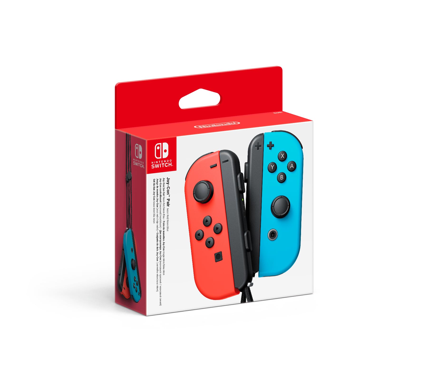 Nintendo Switch Joy-Con Pair Neon Red / Neon Blue