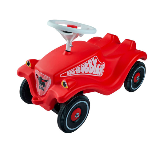 BIG-Bobby-Car Classic - children's vehicle for boys and girls, classic ride-on vehicle with a load capacity of up to 50 kg, for children aged 1 year and over, red - 800001303