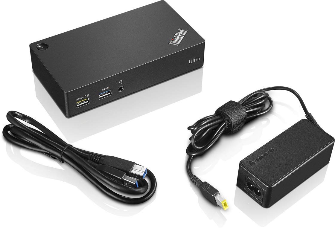Lenovo ThinkPad USB 3.0 Ultra Dock (EU) (incl. power supply) (refurbished) - 40A80045EU-cr