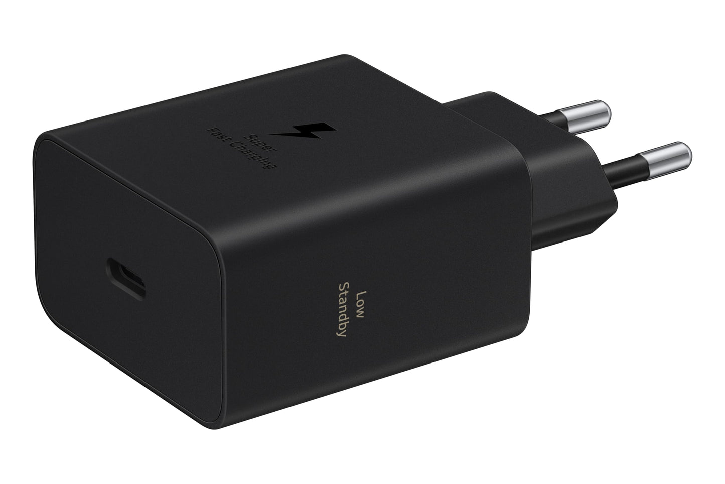 Samsung fast charging adapter EP-T6010N, USB-C charger with 60W fast charging, compatible with devices from other manufacturers, black