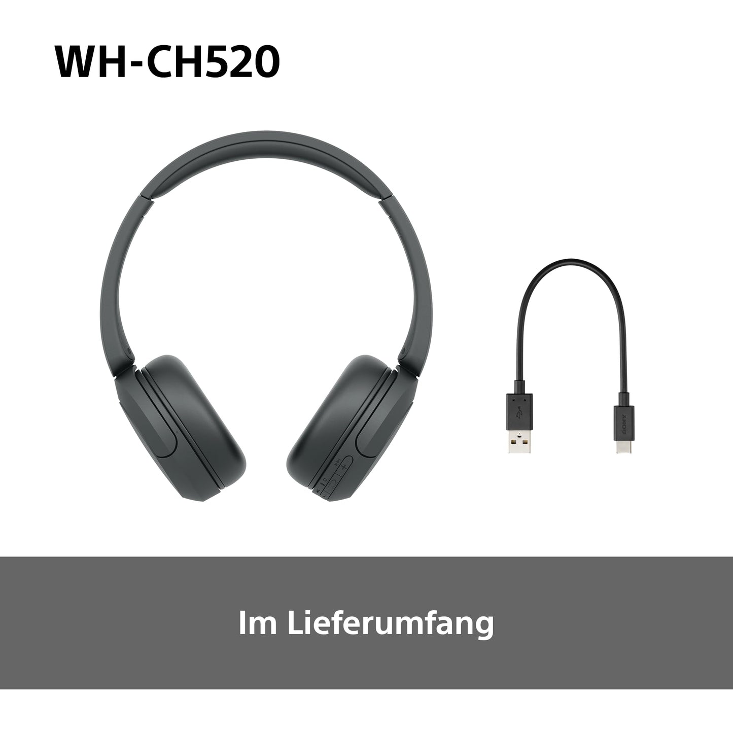 Sony WH-CH520 Black